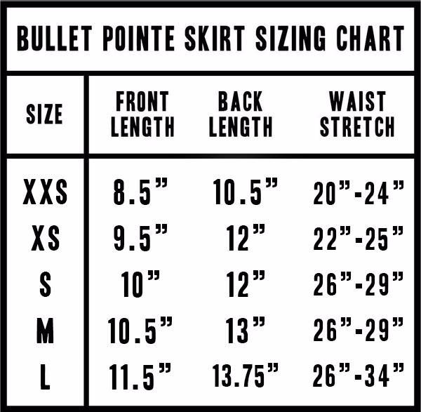 Cranberry Bullet Pointe Skirt