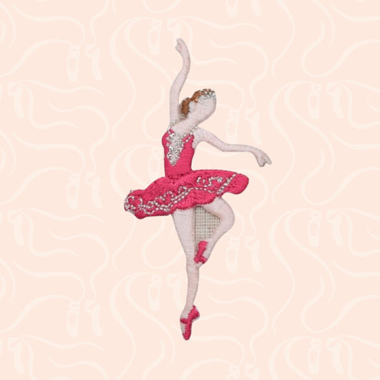 Ballerina Iron On Patch