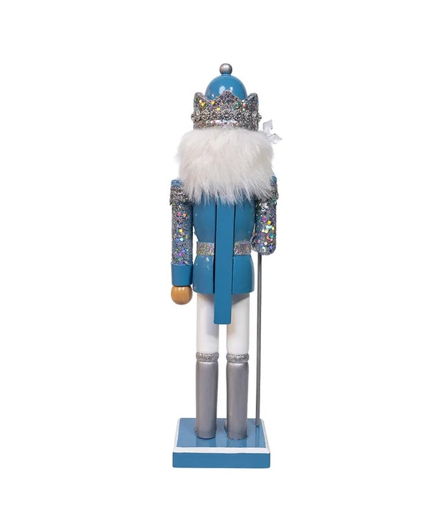 Blue and Platinum Nutcracker