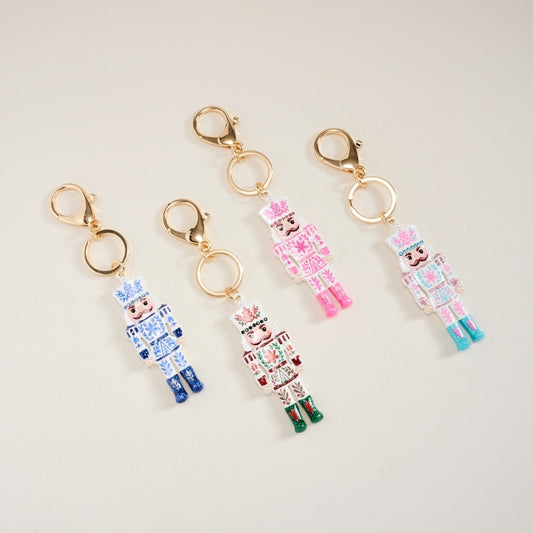 Nutcracker Floral Keychain