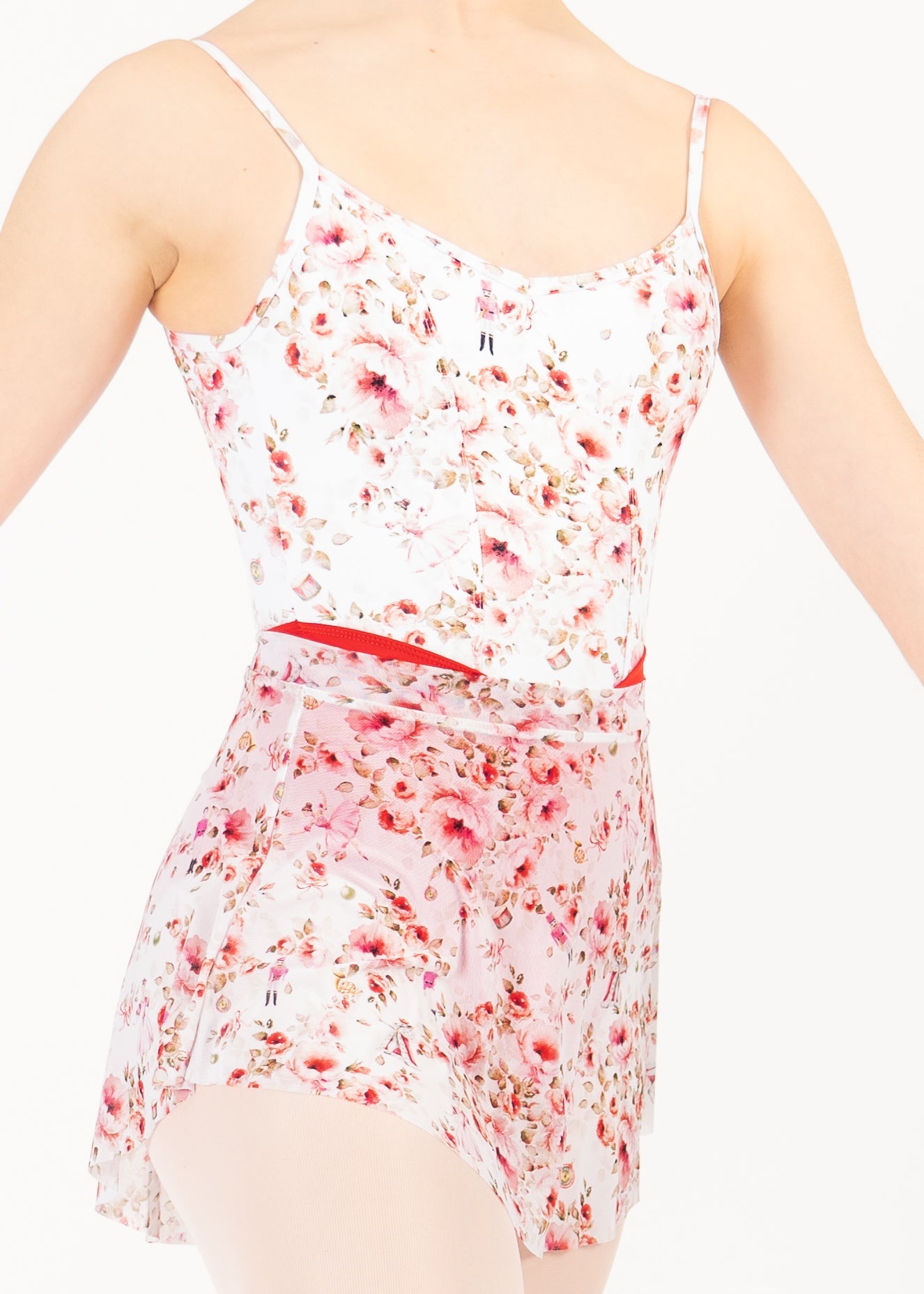 Nutcracker Rouge Mesh Skirt