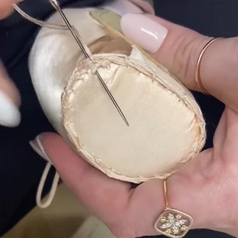 Pointe Shoe Darning Service