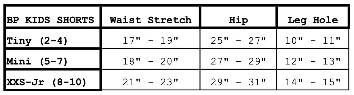 Children's Reversible Warm Up Shorts