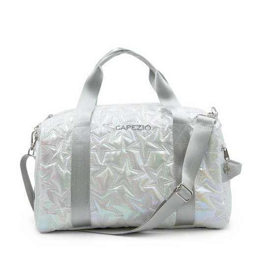 Metallic Star Duffle