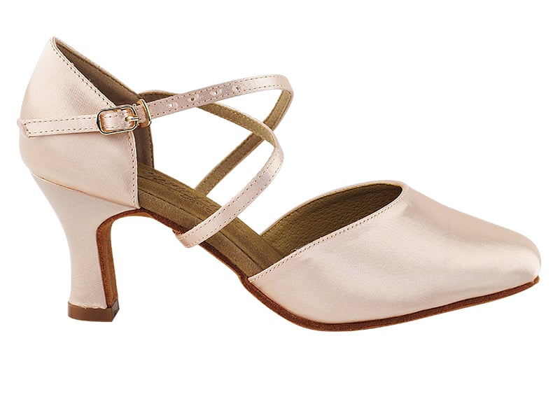 Satin Closed Toe C9691 Ballroom Shoe - FINAL SALE