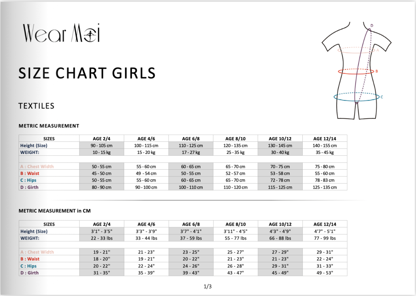 Children's Eterna Leotard