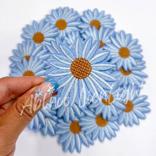 Daisy Flower Iron On Patch