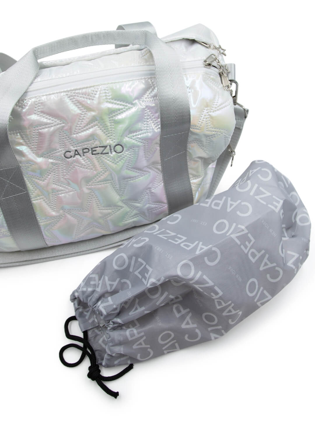 Metallic Star Duffle