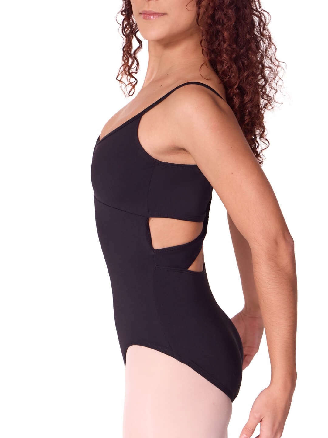Twist Back Camisole Leotard