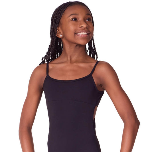 Tween's Twist Back Camisole Leotard