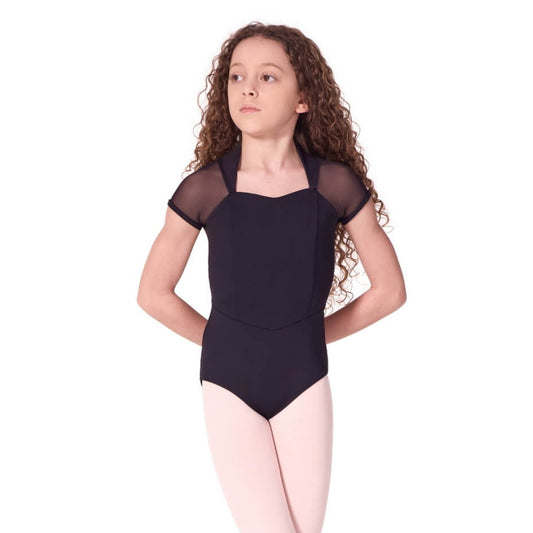 Tween's Corset Short Sleeve Leotard
