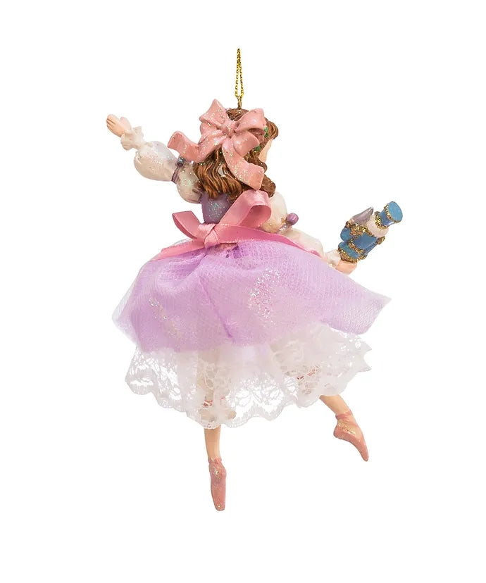 6" Nutcracker Suite Clara Ornament