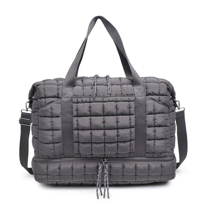 Globetrotter Quilted Weekender Bag