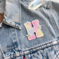 Aura Letter Iron On Patch