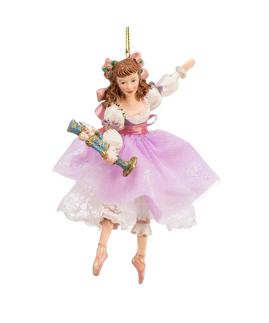 6" Nutcracker Suite Clara Ornament