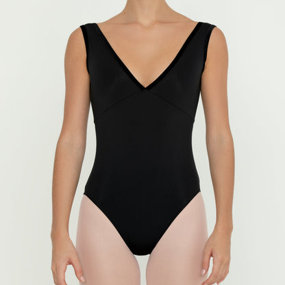 Velvet Trim Leotard