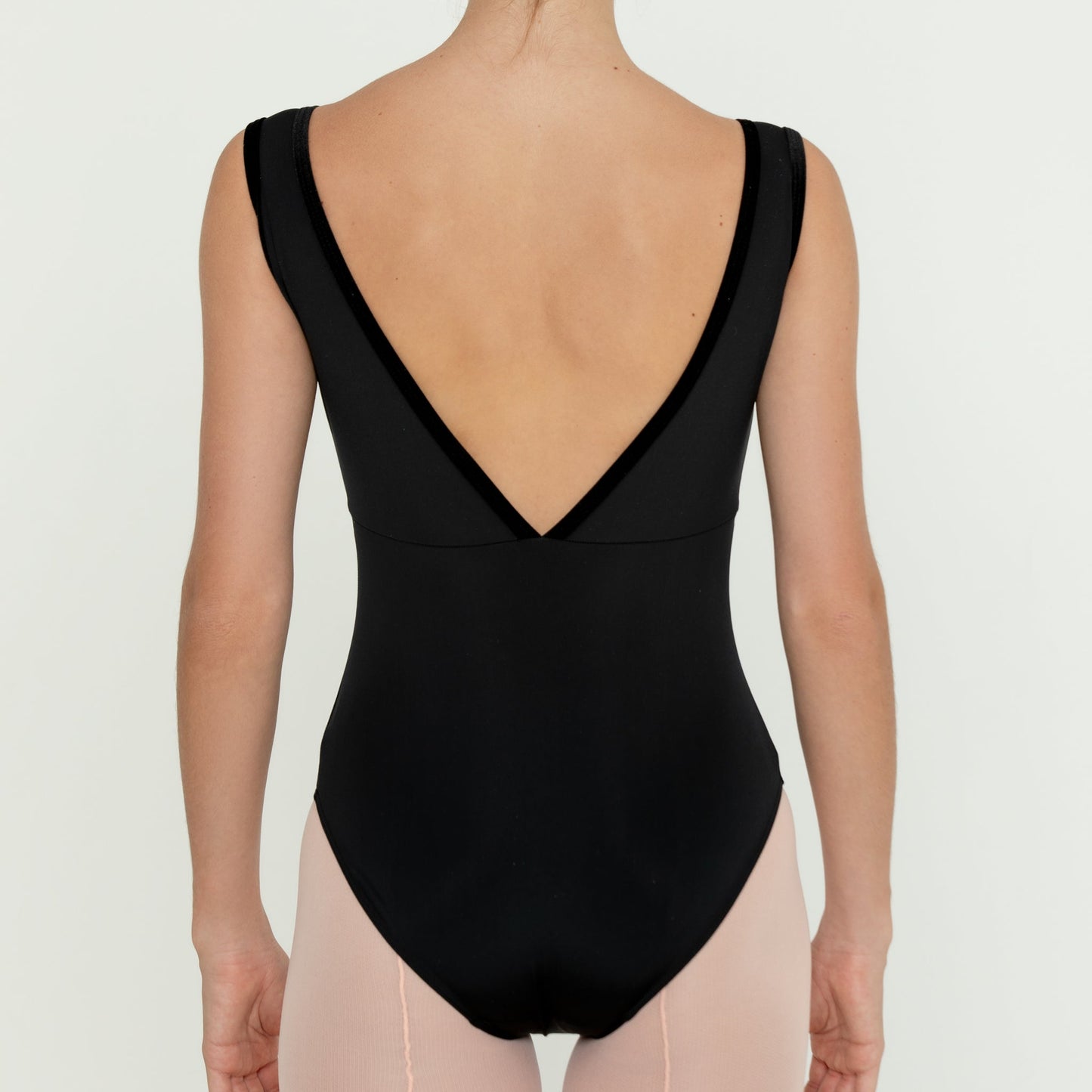 Velvet Trim Leotard