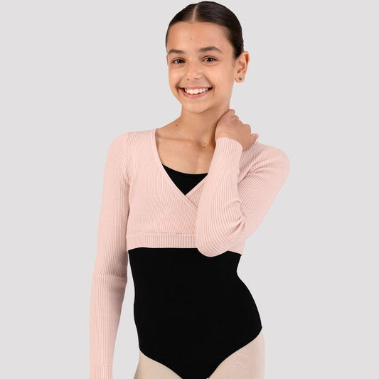 Girls Starling Knit Wrap Top