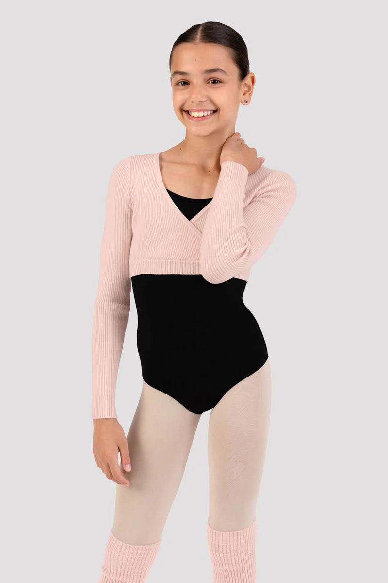 Girls Mock Wrap Top