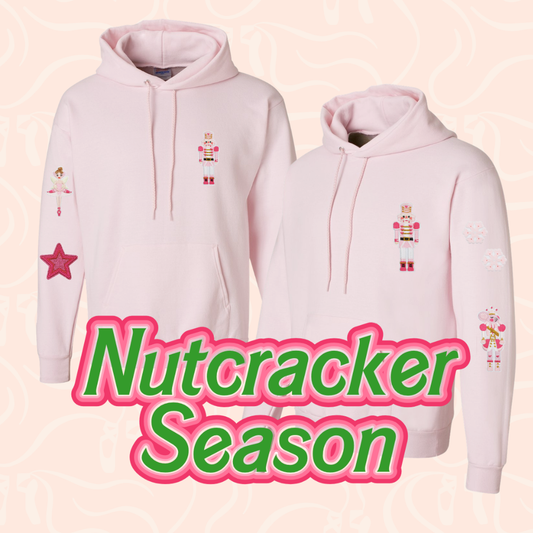 Nutcracker Season Patch Hoodie