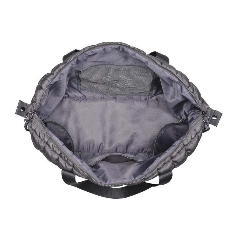 Globetrotter Quilted Weekender Bag