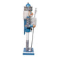 Blue and Platinum Nutcracker