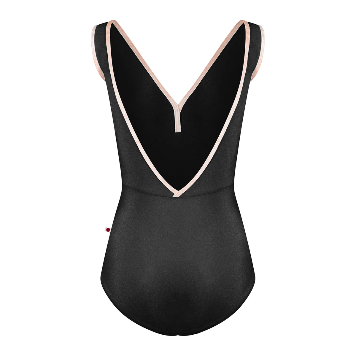 Alicia Leotard - Black/Misty Rose