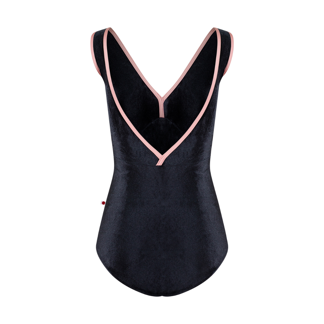 Alicia Black/Antique Rose Leotard