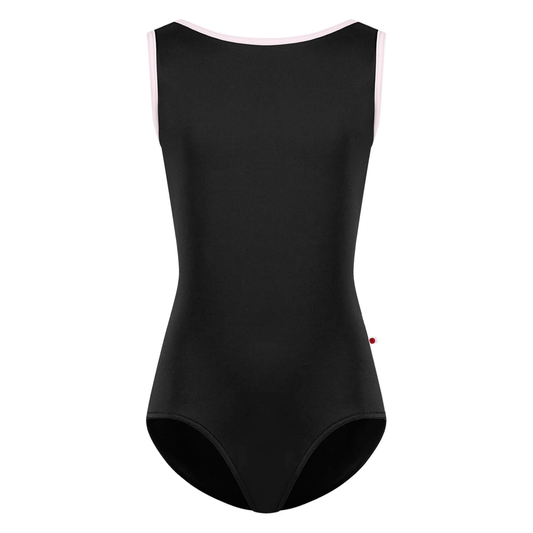 Children's Sofiane Leotard - Black/Rose