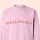 Ballerina Floral Patch Sweatshirt