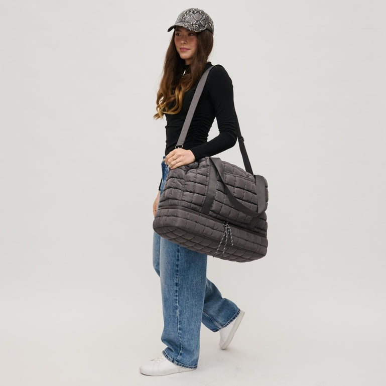 Globetrotter Quilted Weekender Bag