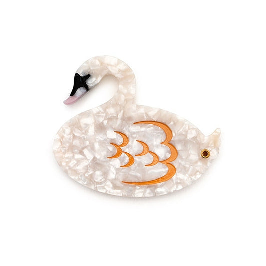 Swan Compact Mirror