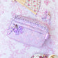 Quilted Floral Charm Pouch