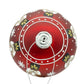 Red Glass Nutcracker Ornament