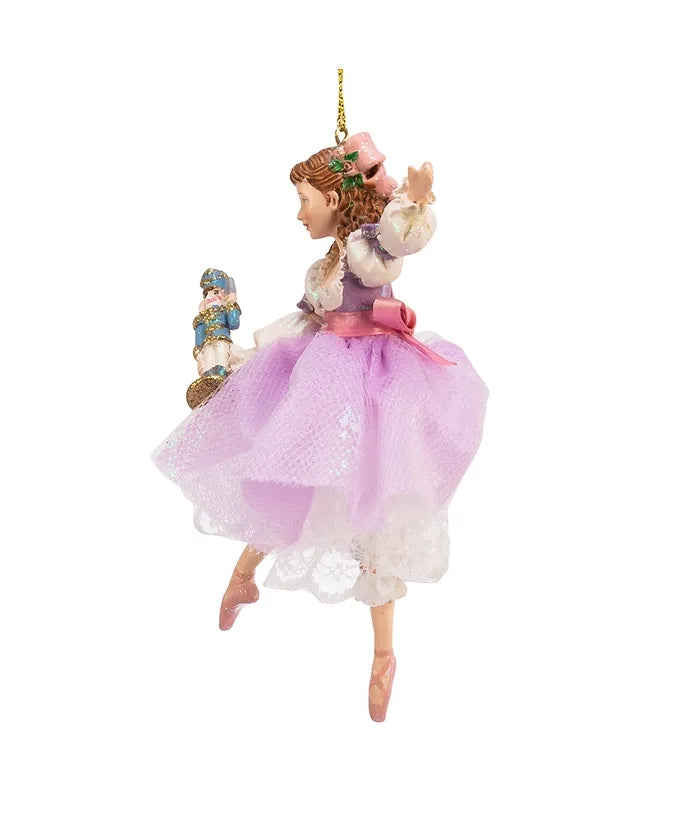 6" Nutcracker Suite Clara Ornament