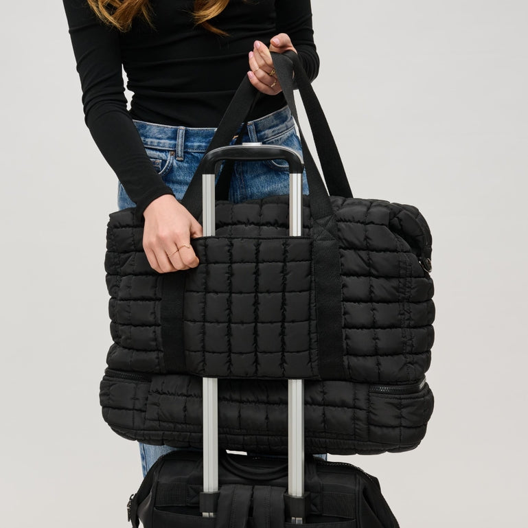 Globetrotter Quilted Weekender Bag