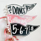 Dance Recital Pennant Flag