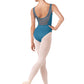 Isabella Corset Embroidered Tank Leotard