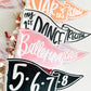 Dance Recital Pennant Flag