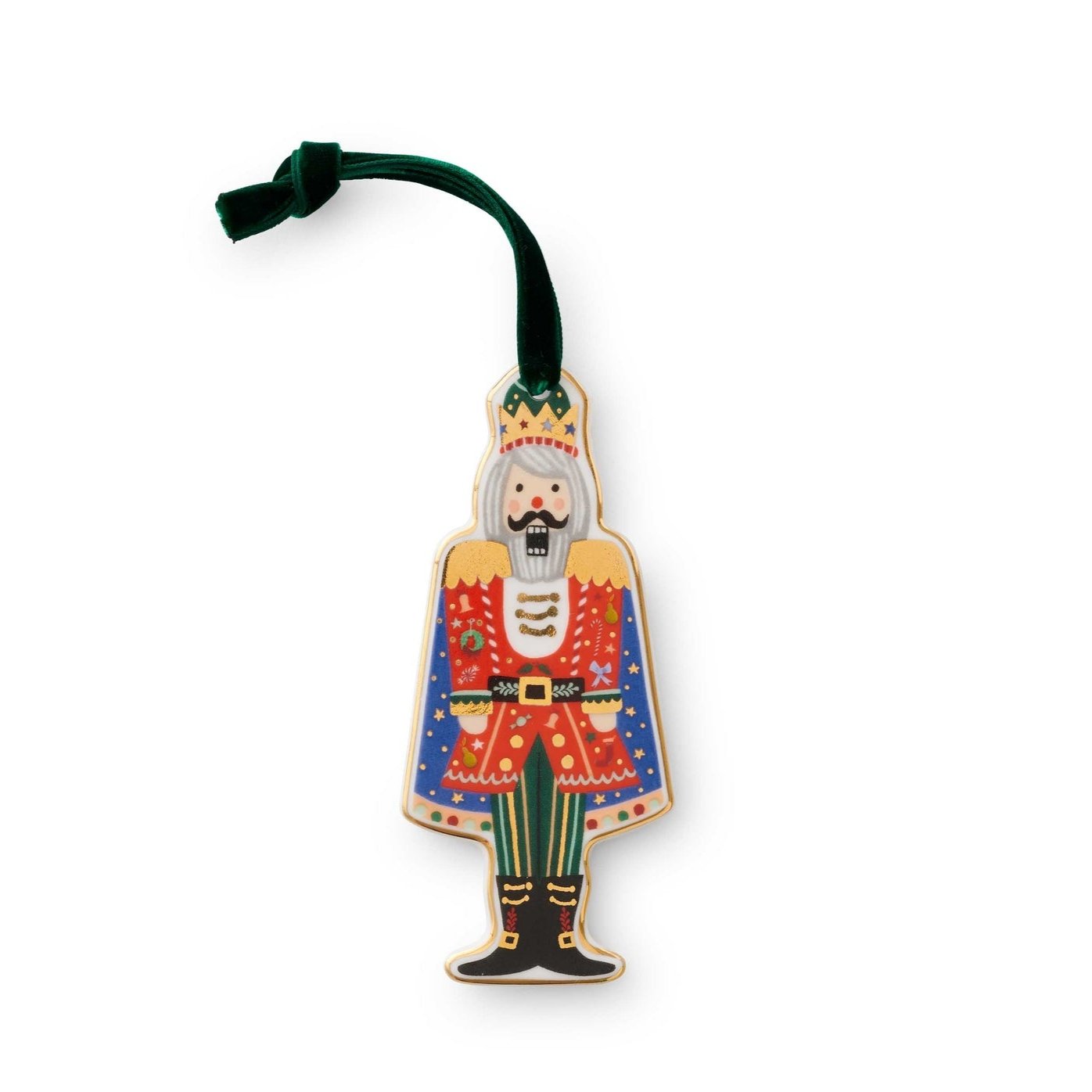 Nutcracker Brigade Porcelain Ornament