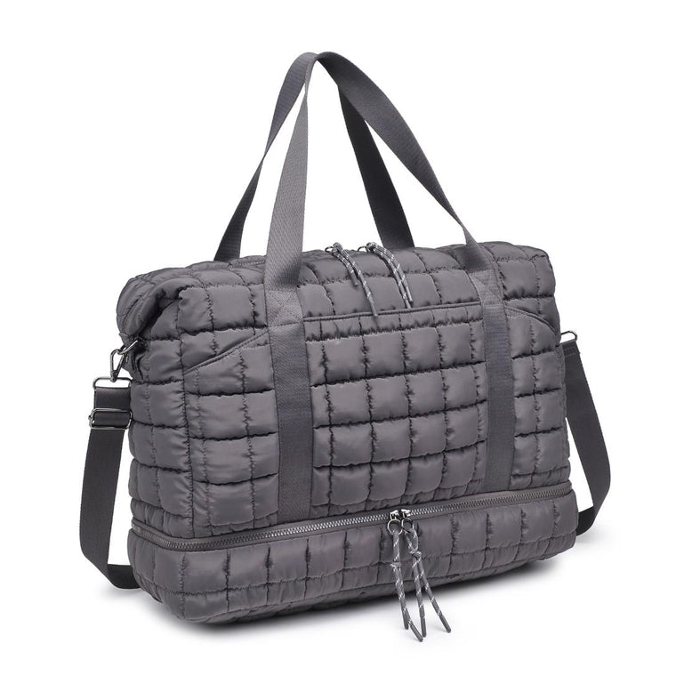 Globetrotter Quilted Weekender Bag
