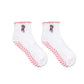 Ruffled Ballet Grip Ankle Socks