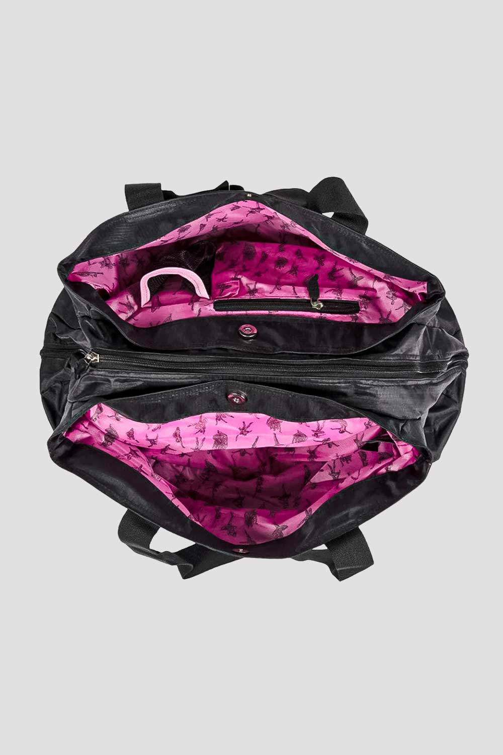 Multi-Compartment Tote Bag