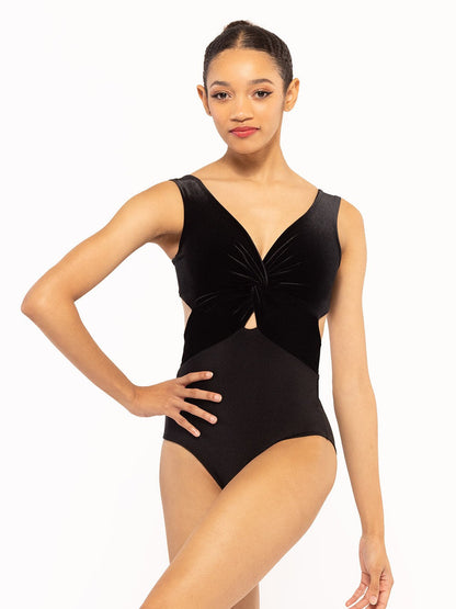 Jackie Velvet Leotard