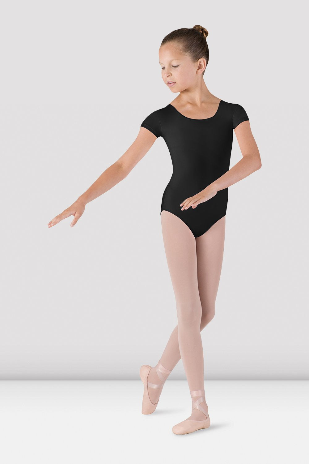 Girl's Dujour Cap Sleeve Leotard