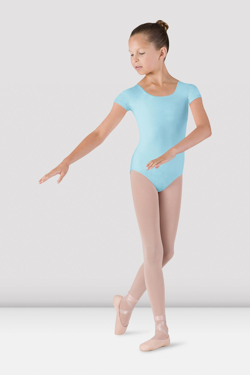 Girl's Dujour Cap Sleeve Leotard