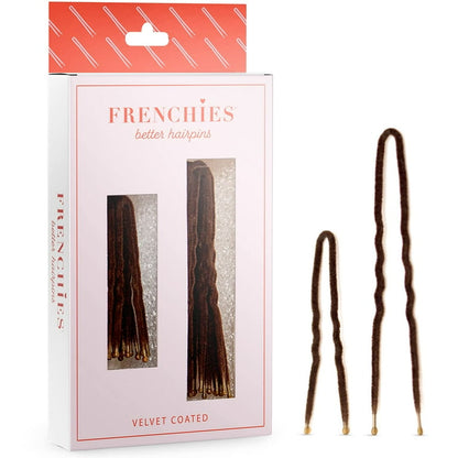 Frenchies Velvet Flocked Hair Pins