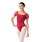 Olivia Embroidered Cap Sleeve Leotard