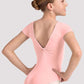 Girl's Kaleidoscope Boat Neck Leotard