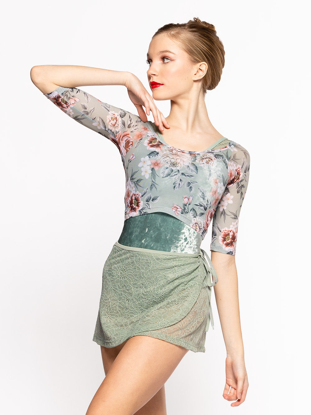 Vienna Lace Wrap Skirt